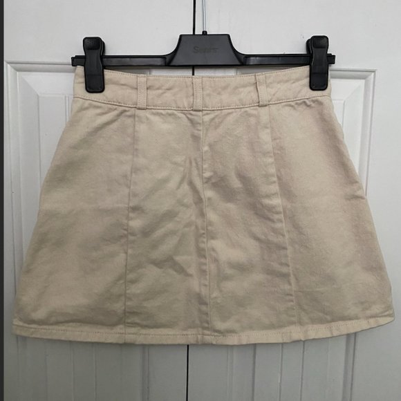 Urban Outfitters BDG Cream Sadie Skirt - Picture 3 of 3